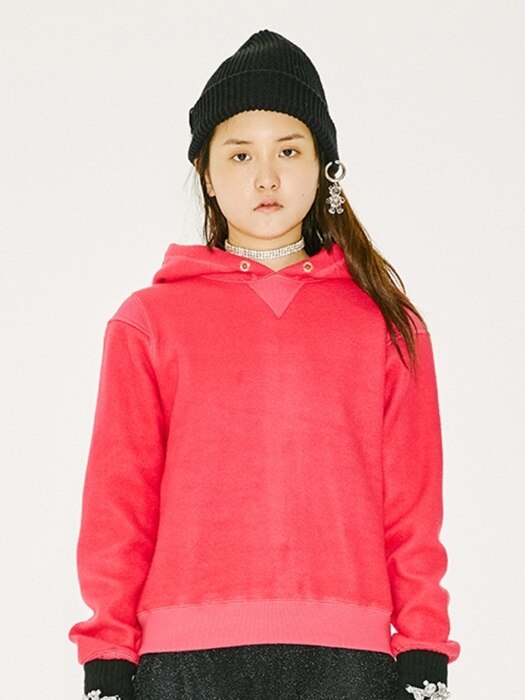 Baby Back Over Hoodie-Woman [PINK]