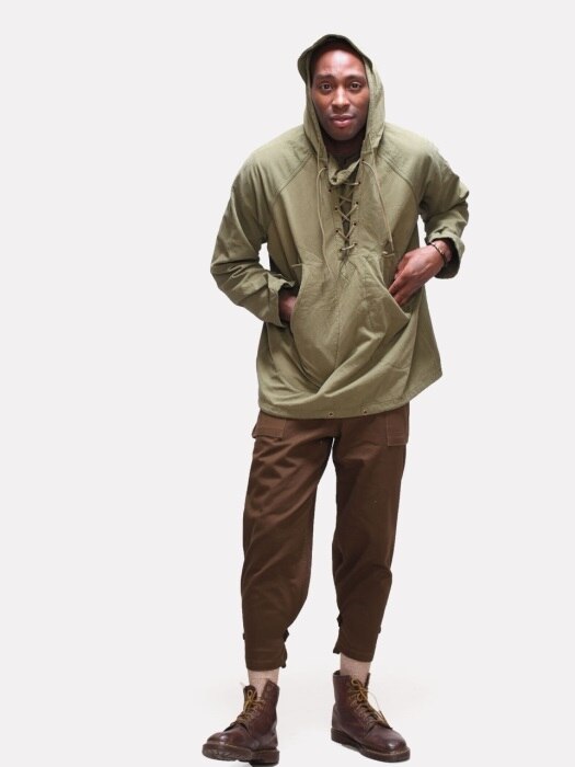 Dublin Pullover Deck Jacket(더블린 풀오버 덱 자켓) - Olive