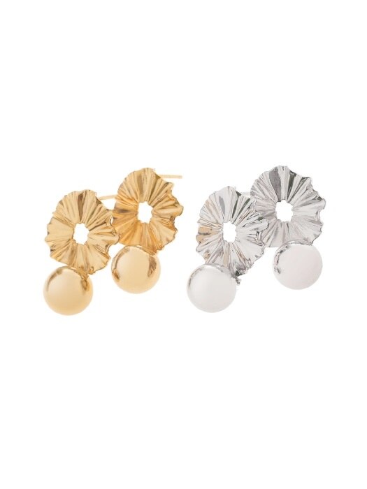 Joli Flare and Ball Earrings