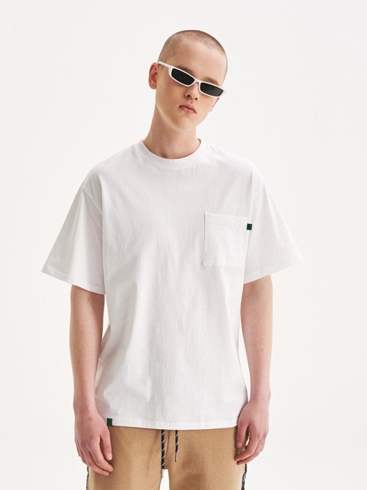 IZRO  BLUR TEE - WHITE