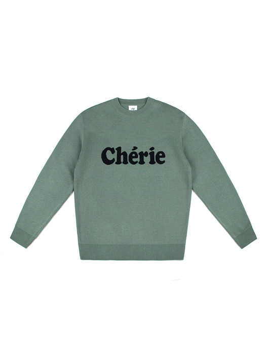 CHERIE WOOL KNIT (OLIVE GREEN)