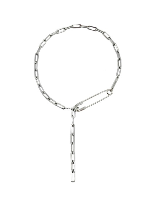 [Surgical] Clip & Link Chain Necklace