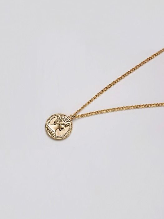 big coin 3 set chain necklace