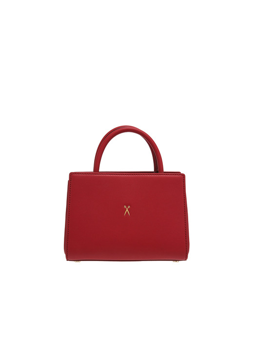 Lucky Pleats Tote S Lucky Red