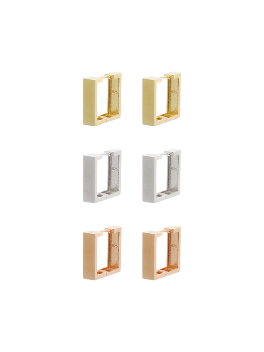 Square One Touch Earrings