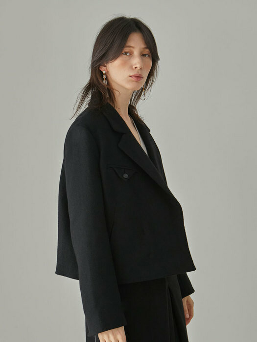 Ophelie Short Jacket_Black