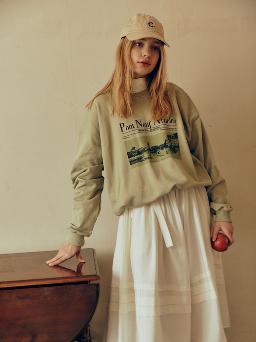 [EXCLUSIVE] Pont Neuf Pullover Mint