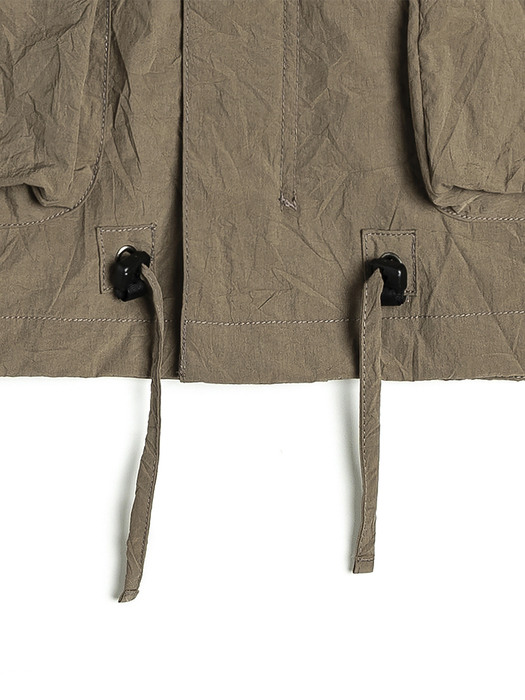 AG OVERSIZED BLOUSON / BEIGE