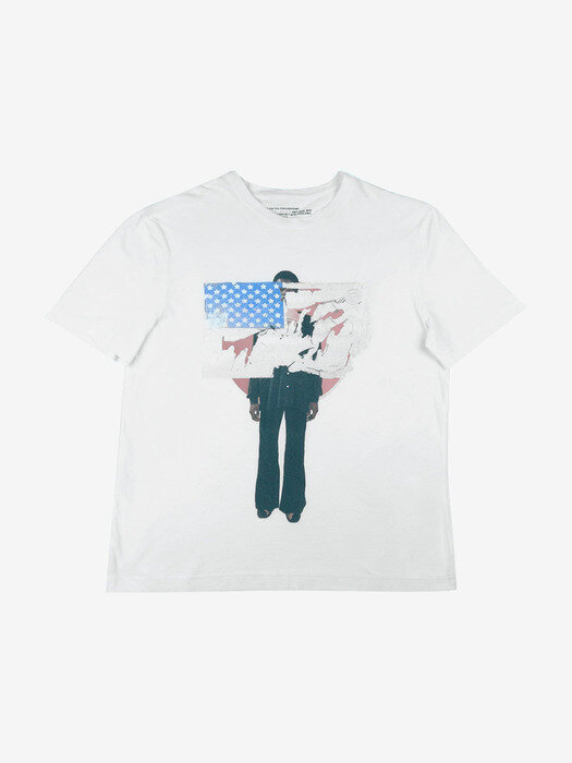 [UNISEX] 20SS COUNTRY MUSIC T-SHIRT 2 WHITE SS20 ST 02 WT