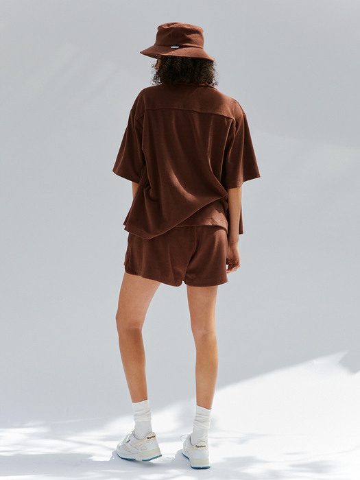 Terry Shirts - Coconut Brown