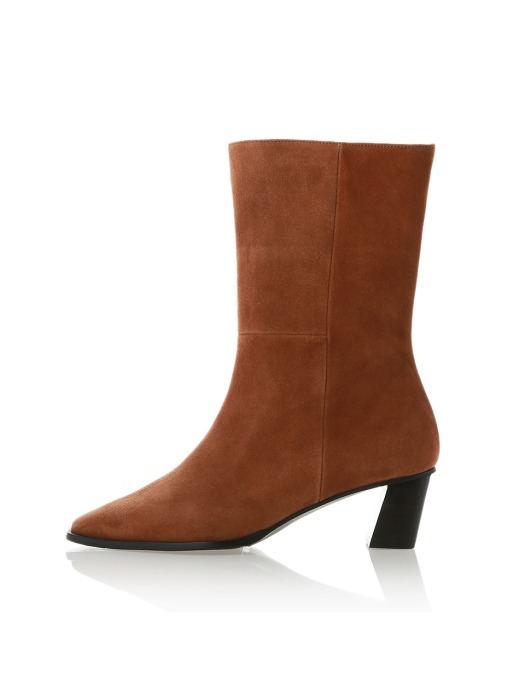 Suede Half Boots MD19FW1050 Camel