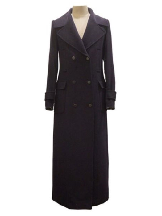 21 FW CAPSULE NAVY DOUBLE LONG COAT