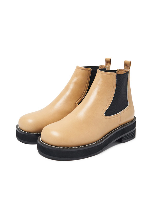 Round Chelsea Boots_4color