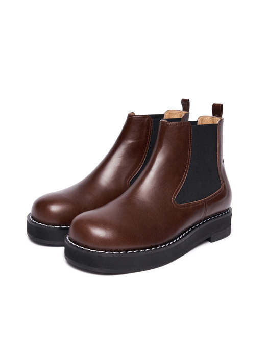 Round Chelsea Boots_4color
