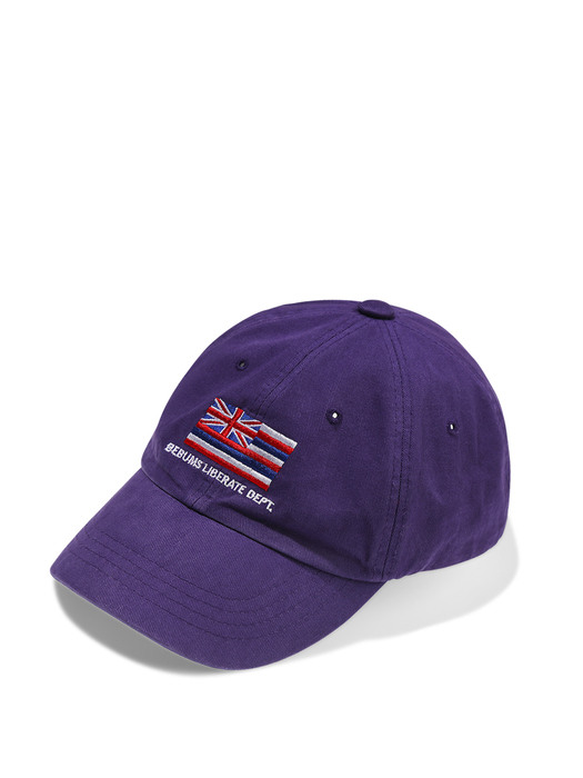 Garment Dye Hawaii Ball Cap (Purple)