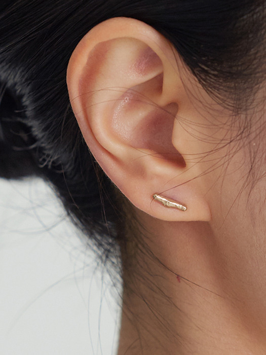 Branch earring (gold)