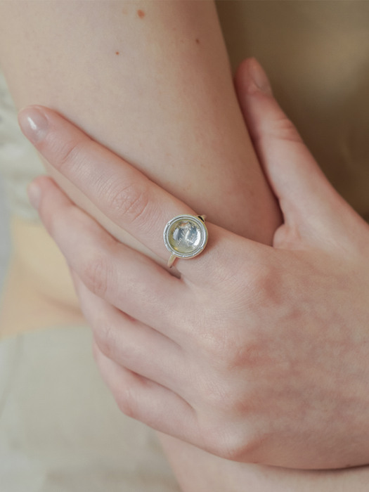 gemstone watch Ring (원석 시계 반지)