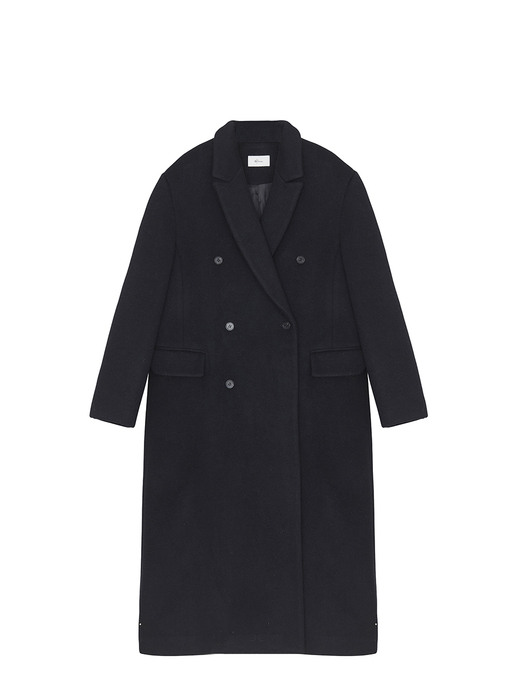 [EXCLUSIVE] cashmere coat (black)