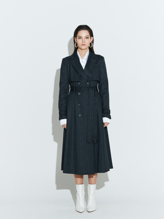 The Boss tailored trench coat [Grey]