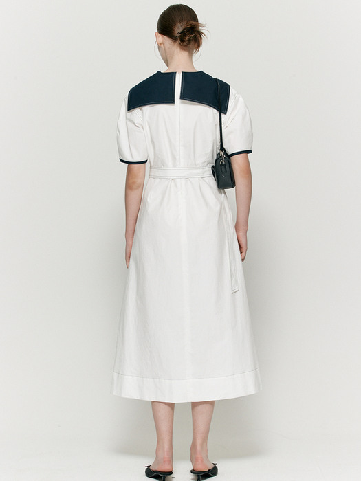 Sailor stitch dress - Off white