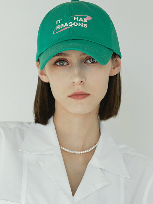 EMBROIDERY LOGO HAT / TURQUOISE