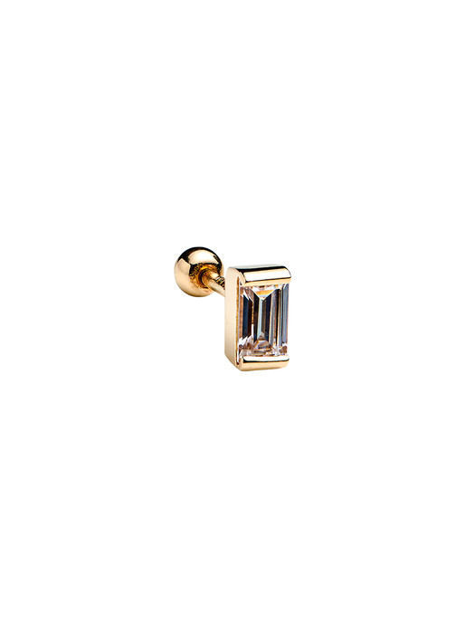 Diamond Piercing 14K Gold (single)