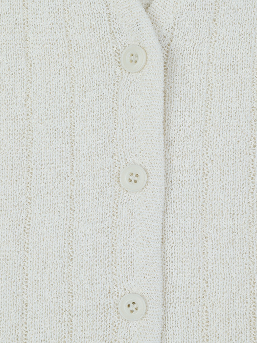 SIGNATURE LINEN KNIT VEST