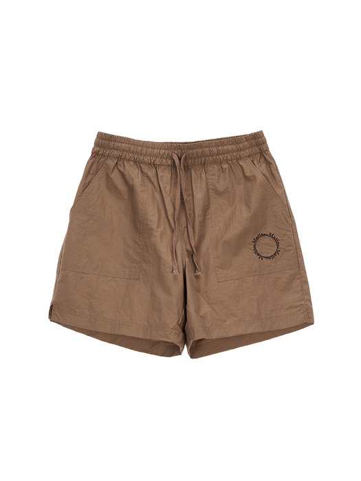 MATIN KIM EASY SHORTS IN BROWN