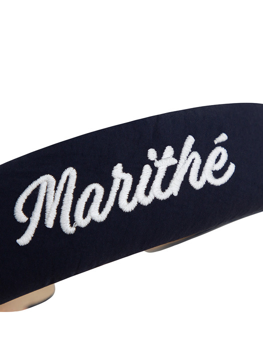 CURSIVE LOGO HAIR BAND navy