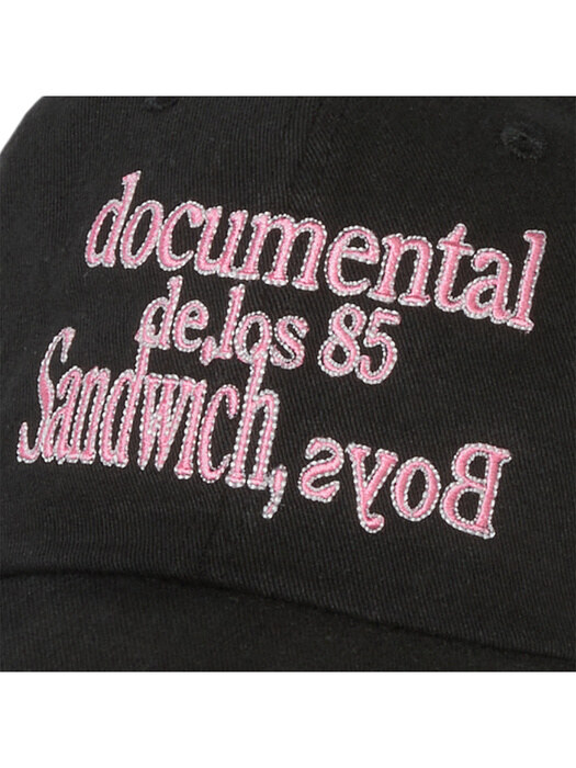 SANDWICH BOYS BALL CAP [BLACK]