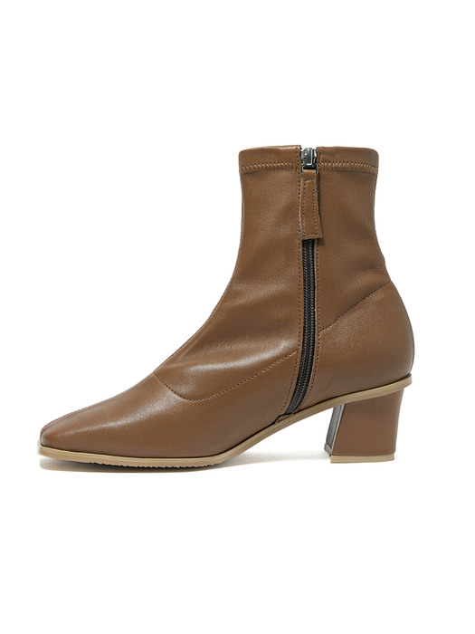BB Span Ankle Boots_Walnut Brown