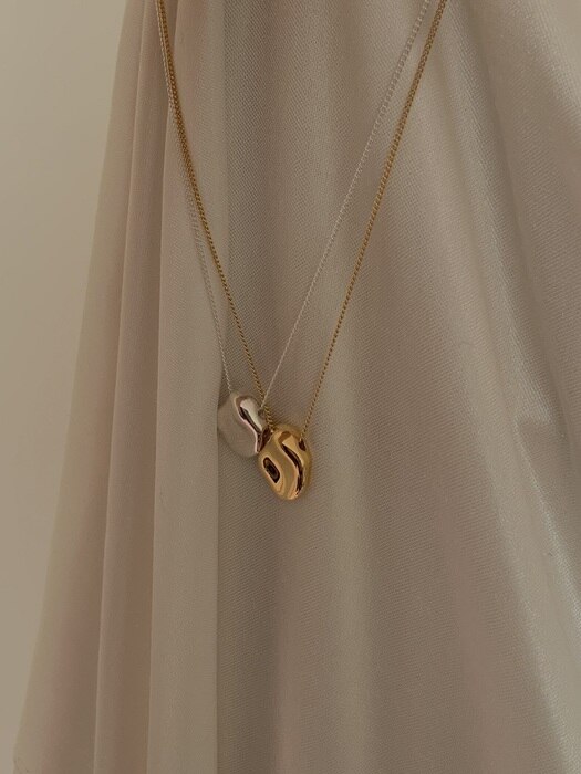 [SILVER925] Pebble necklace