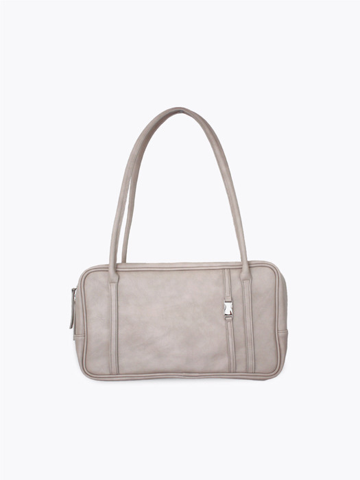 Baptiste Square Bag | Gray Ivory