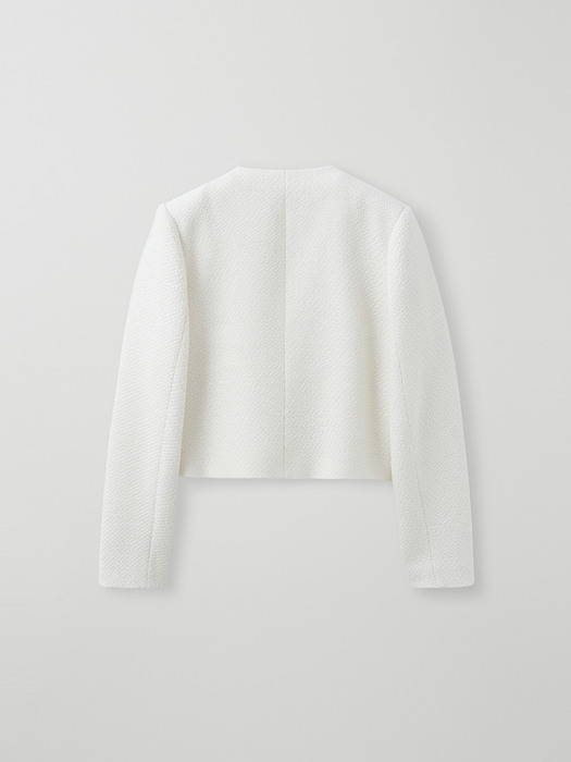 spring tweed jacket_white