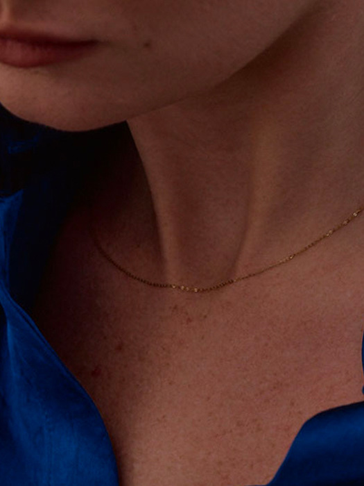 [14k gold] Un.k.03 / base necklace