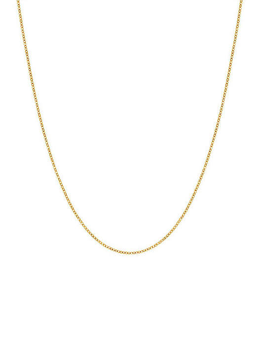 [14k gold] Un.k.03 / base necklace