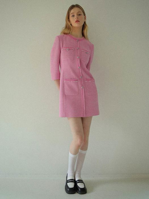 Tweed Mini Dress NEW3SO203
