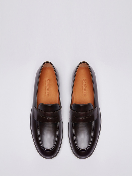 scaboro aston loafers DEEP BROWN