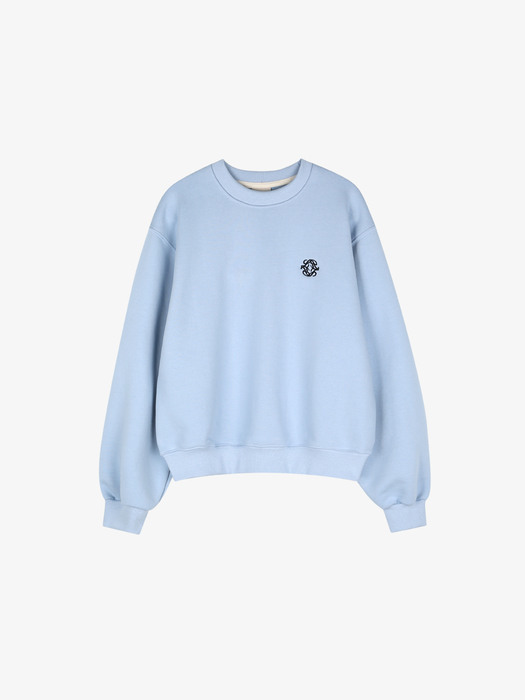 Lossy Symbol Logo Sweatshirt Sky Blue