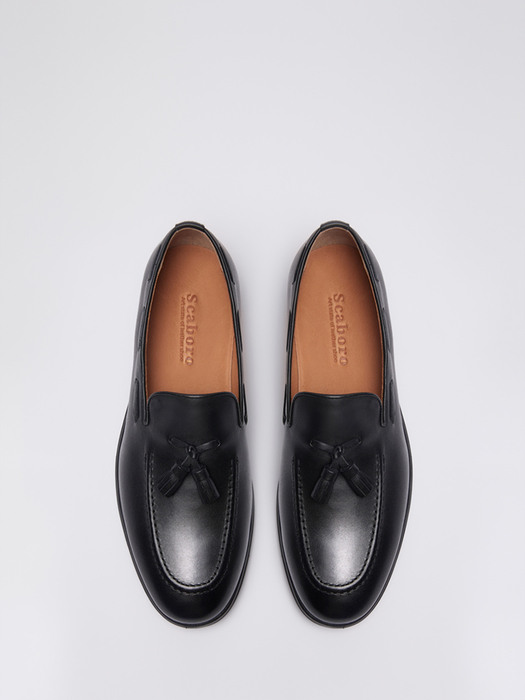 scaboro leon loafers BLACK