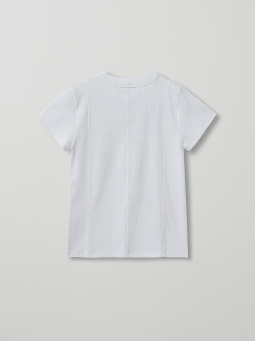 patchwork t-shirt_ivory