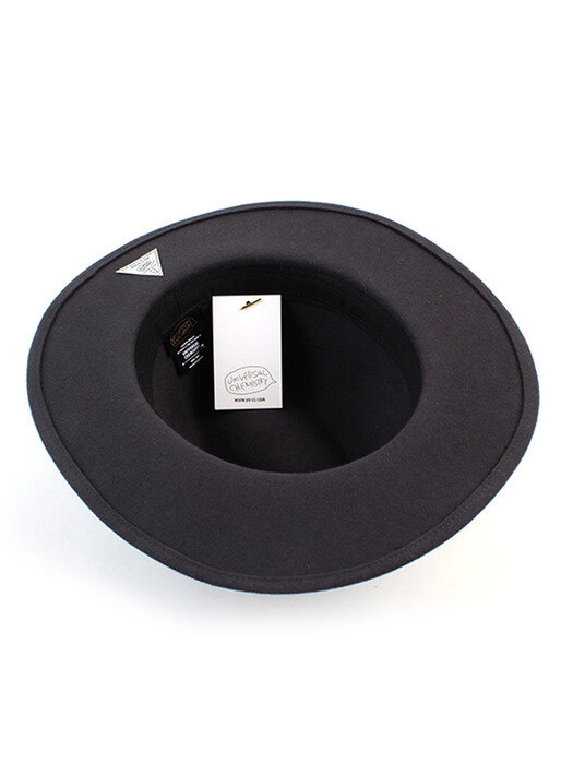 Basic Line Gray Wool Fedora 울페도라