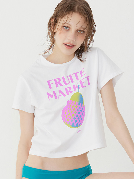 PEAR PRINT T-SHIRT