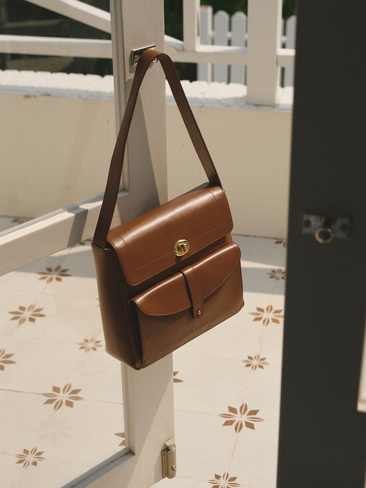 [꾸니PICK][단독]EMILY SHOULDER BAG  (milk brown)