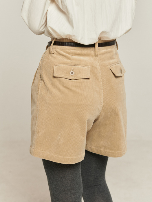 Corduroy Two Turk Shorts_3color