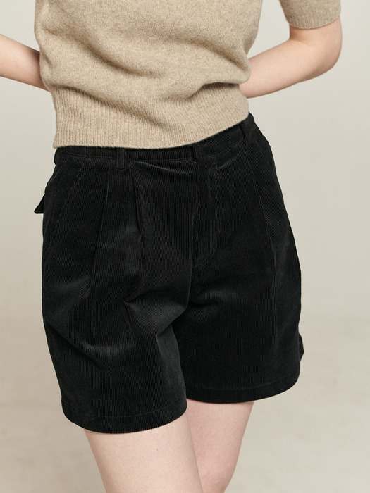 Corduroy Two Turk Shorts_3color