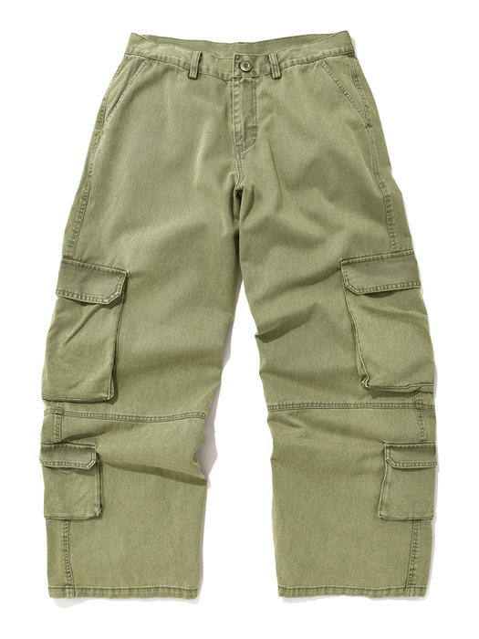 TWO POCKET CARGO PANTS [KHAKI]