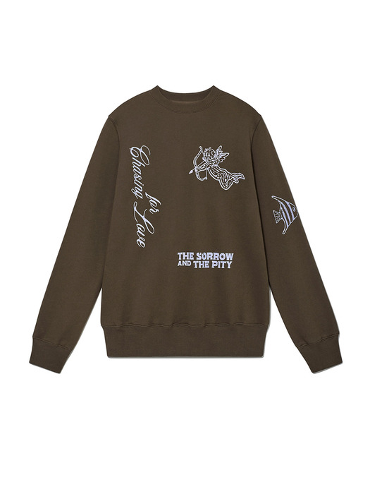 Chasing Love Pullover UNISEX Brown
