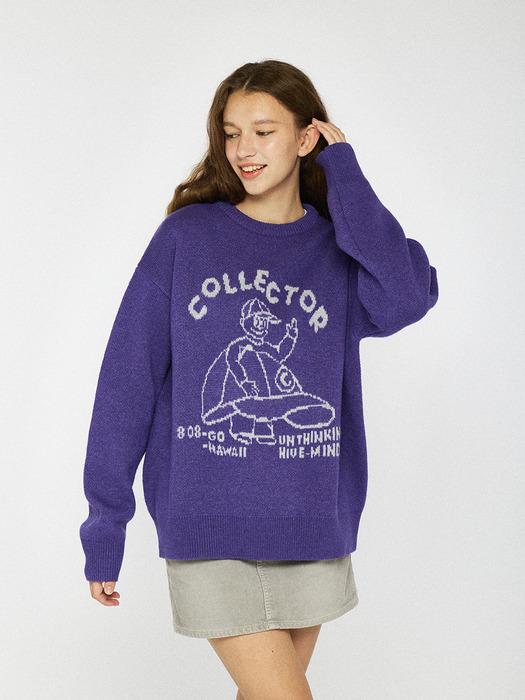 COLLECTOR KNIT (ULTRA VIOLET)