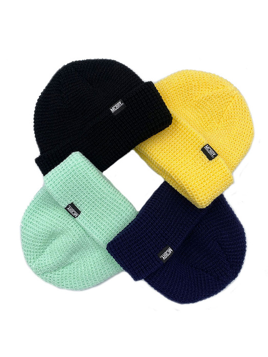 MCBRY WAFFLE SHORT BEANIE